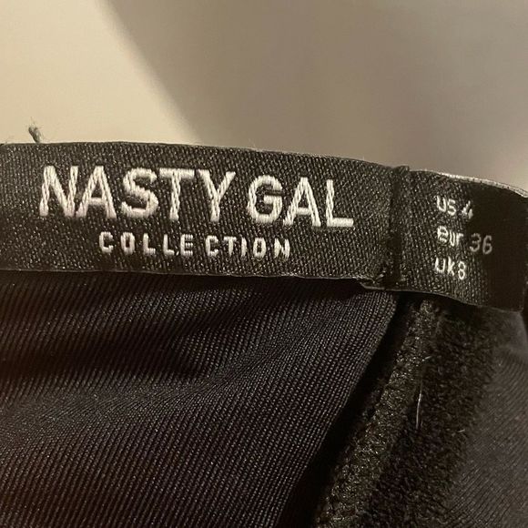 Nasty Gal Braid My Day One Shoulder Bikini Size 4 - Picture 5 of 5